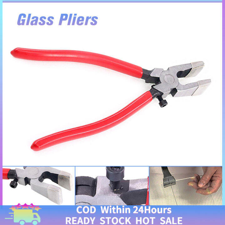 8 Inch Glass Pliers Heavy Duty Glass Running Pliers Key Fob Pliers