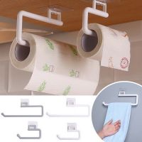 【hot】 Tissue Hanger Plastic Paper Roll Holder Wall Mounted Storage Rack Organizer Shelf for Accessories