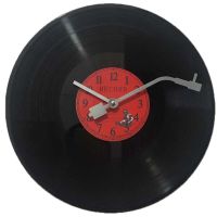 Retròs Nostalgico Ultra-Silenzioso Orologio Disco In Vinile Orologio Da Parete ส่วนบุคคล A Bar Decorativo Orologio Da Parete