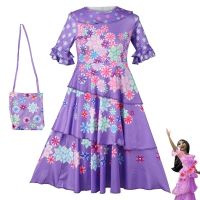 [COD] full house cos childrens adult performance Isabella cosplay costume festival play dress