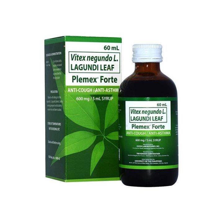Plemex Forte 600 mg / 5 ml 60 ml Syrup Lazada PH