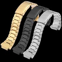 Suitable for Casio small square watch DW5600/M5610/GMW-B5000/GA2100 stainless steel watch strap