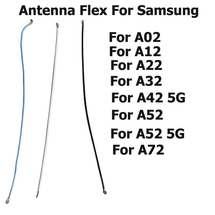 สำหรับ Samsung Galaxy A02 A12 A22 A32 A42 A52 A72 4G 5G อะไหล่สายเคเบิลงอได้เครือข่ายเสาอากาศรับสัญญาณ LPX3762อะไหล่ทดแทน