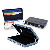 【CC】№  Aluminum Storage Business Id Credit Card Holder Suitcase Bank Jewelry Organizer Rectangle New