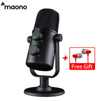 MAONO USB Condenser Microphone AU-902 With Type Data Cable Cardioid Streaming Mic Podcast Studio PC Mic for YouTube, Skype