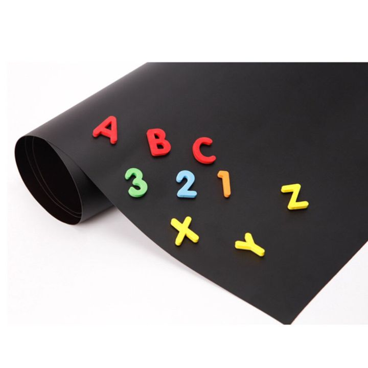 magnetic-blackboard-erasable-flexible-wall-blackboard-refrigerator-message-board-a3-black