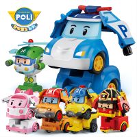 Robocar poliพร้อมส่งของเล่น รถของเล่นเด็ก สริมพัฒนาการ รถตำรวจของเล่น ของเล่นบทบาทสมมติ สองสไตล์