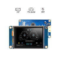 NEXTION NX3224T024 2.4 "Basic Series HMI Touch Display TFT 320x240 Resistive LCD หน้าจอสัมผัสโมดูลสมาร์ทสำหรับ Arduino Raspberry Pi, แฟลช 4M, RAM 2KByte, 65K สี