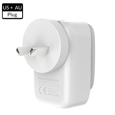TOPK L-Power 22W 4.4A(Max) USB Charger for iPhone 8 X 7 6 LED Lamp Smart Auto-ID USB Wall Mobile Phone Charger EUUSUK Plug