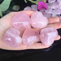 TIH3PD Magic Wand Reiki ธรรมชาติ Spiritual Agate หัตถกรรมสร้อยคออุปกรณ์เสริมตกแต่งต่างหู Rose Quartz Healing อัญมณีหัวใจคริสตัลหินคริสตัล