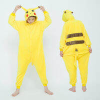 Pikachu Onesie ชุดนอนเด็กลายการ์ตูน,ชุดนอนฮาโลวีนคอสเพลย์ Kigurumi