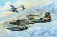 พลาสติก โมเดล ประกอบ TRUMPETER สเกล1/48 US A-37B Dragonfly Light Ground-Attack Aircraft