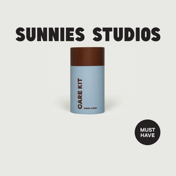 Sunnies Studios Care Kit in Chambray (Eyeglass Cleaner Spray Repair Kit w/ Screwdriver and Cloth