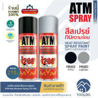 สีสเปรย์ทนความร้อน ATM HI-Temp Spray Paint 1200F สีเปรย์ กันความร้อน พ่นท่อไอเสีย หม้อน้ำ เครื่องจักร *ถูกที่สุด - ร้านคนไทยพร้อมส่ง* 270g