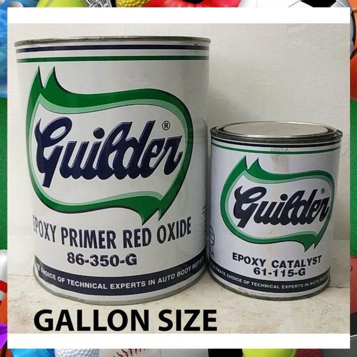 GUILDER EPOXY PRIMER RED OXIDE 86350G WITH EPOXY CATAYST 61115G