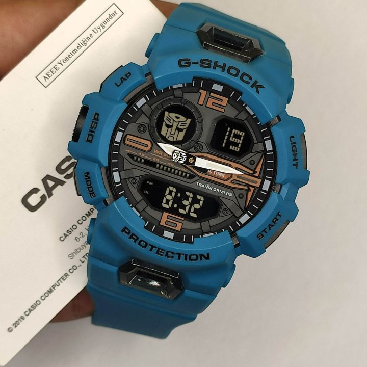 Transformers x GShock GBA900 Stylish Fashion Watch Actual-Pic