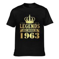 Cheap Sale Men Tshrit Legends Are Born In 1963 Vintage Newest Tees