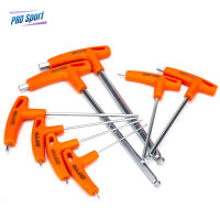 PRO T-Shaped Allen Ball Wrench Mountain Road Bike Allen Key Hex Screwdriver Set 2.5Mm-10Mm Repair Installation Tool