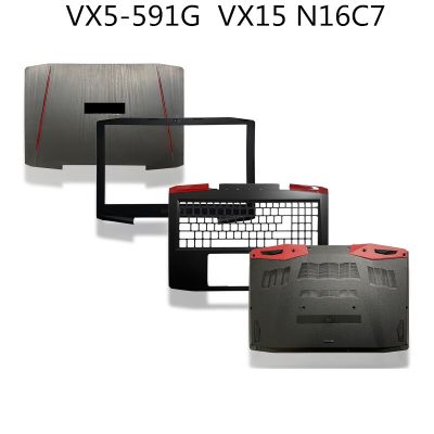 J76ใหม่ฝากันฝาหลังหน้าจอ LCD สำหรับแล็ปท็อปที่เหมาะกับ VX5-591G-58AX VX15กรอบ N16C7