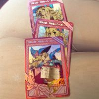 【CW】✓✺۞  3Pcs/set 60X87Mm Made Yu-Gi-Oh! Dark Magician Foil Stamped Card Game Collection Cards