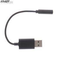 2 in 1 USB to 3.5mm Jack Sound Card Plug Sound Audio Adapter for PC Laptop