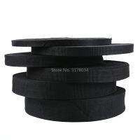 M Hitam Tali Anyaman Polypropylene Untuk DIY Buatan Tangan Ransel Strapping Tas Kerajinan Jahit 15mm 20mm 25mm 30mm 38mm 50mm