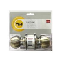 จัดส่งด่วน! ลูกบิดทั่วไป YALE KN-VCA5127US5 หัวกลม สีทองเหลืองรมดำ YALE KN-VCA5127US5 ANTIQUE BRASS ENTRANCE KNOB มืออาชีพเรื่องประตู ประตูราคาถูก พร้อมเก็บเงินปลายทาง