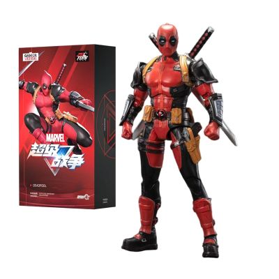 ZZOOI ZD Toy Marvel 1/10 Scale Super War Collections Deadpool Thor Wolverine Star Loro Rocket Raccoon Collect Action Figure Toy Gifts