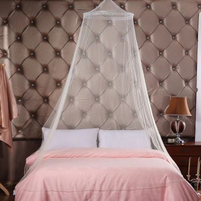 【LZ】❖❈  Dense Dome Mosquito Net 1.5m-1.8m Bed Suspended Ceiling Summer Polyester Mesh Fabric Baby Mosquito Net Hanging Decoration