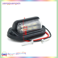 yangguangxin รถรถบรรทุกป้ายทะเบียนไฟ6 LED UNIVERSAL License ไฟท้ายสำหรับรถยนต์