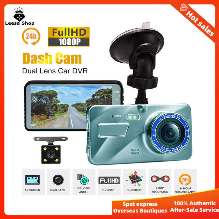 (Spot express) 1080P Car Dash Cam Front and Rear Car Camera Dashboard ...