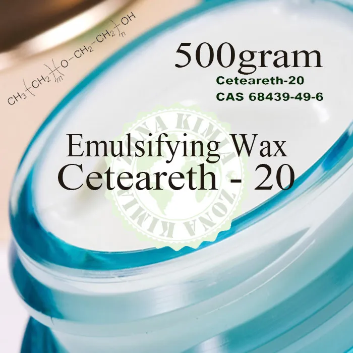 Ceteareth 20 500gram Ceteareth20 Silky Emulsifying Wax Cethyl Cetearyl