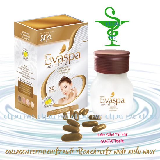 Evaspa nội tiết tố & evaspa collagen cá tuyết chai 30 viên - ảnh sản phẩm 1