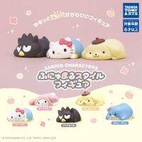 5ชิ้นชุดตุ๊กตาการ์ตูน Sanrio ของเล่นโมเดล Hello Kitty Madbadtz-Maru Tuxedosam Pvc อะนิเมะ Q ของขวัญแอคชั่น