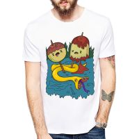 New Cool Princess Bubblegum Rock Print T-Shirt Men Finn Human Ice King Simon Marcy Cartoon Top Casual Cool Unisex Streetwear Tee