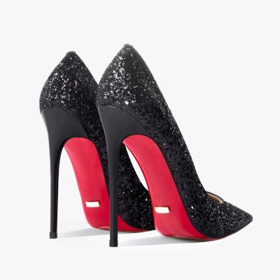 ส้นสำหรับผู้หญิง2023สีแดง G Litter ปั๊มด้านล่างชี้นิ้วเท้ารองเท้าส้นสูงเซ็กซี่เจ้าสาวรองเท้าแต่งงานกริชชุดราตรีสุภาพสตรี Sh