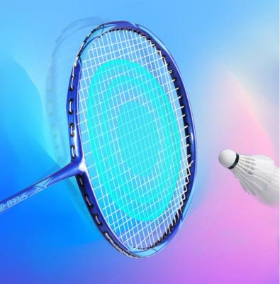 2pcs Elementary Exercises Badminton Rackets Set Ultra Light Double Badminton Racquet Carbon Lightest Playing Badminton Whole