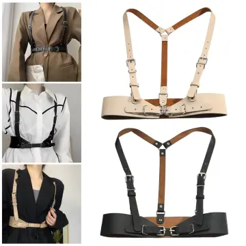 Leather Harnesses Strap, Chest Harness Woman, Waist Harness Belt
