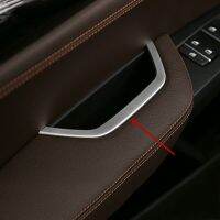 Car Main Drive Door Handle Trim Interior Sticker Storage Box Decor Cover For BMW X3 F25 2011-2017 LHD Car Styling Accessories