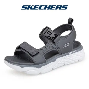 SKECHERS GOGA MAX Thong Flip Flops Slides Sandals Comfort Shoes Women's  Size 7 | eBay