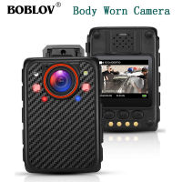 BOBLOV กล้องเพื่อการกีฬาขนาดเล็ก X1 HD 1080P 128GB IR การมองเห็นได้ในเวลากลางคืน140เลนส์มุม ° 2300Mah ทำงานได้8ชั่วโมงตรวจจับการเคลื่อนไหวกล้องตำรวจ DVR เครื่องบันทึกเสียงกล้องรีโมท Dash BodyCam สำหรับ Vlogging