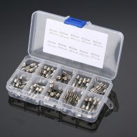 Littele Fuse 5*20MM Fast  Blow Glass   Fuse Assortment Kit   0.2A-15A  250v *100pcs Car Fuse Fuses Accessories