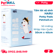 Tấm lót vệ sinh HARU Potty Pads 50cm x 40cm