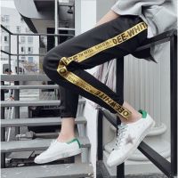 CODshengxi8 2022 trendy mens casual pants Korean loose nine-point pants mens youth mens pants summer thin mens pants