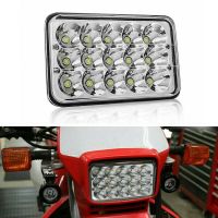 ☄☍✎โคมไฟไฟหน้ารถมอเตอร์ไซค์แบบ LED รถจักรยานยนต์4X6สูง/ต่ำสำหรับ Honda XR250 XR250L XR650L XR650R สำหรับซูซูกิ DRZ 4X6รถจักรยานยนต์ไฟหน้ารถมอเตอร์ไซค์แบบ LED Lam