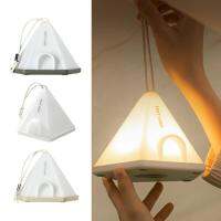 Camping Nightlight Portable Tent Shaped Led Tent Lantern with 6 Light Modes USB Rechargeable Nursery Lamp Hangings Night Light for Kids for Outdoor and Indoor for Christmas Gifts attractively