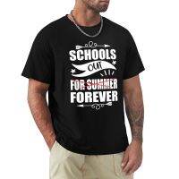 2023 NewSchool S Out Forever Retired And Loving It Teacher Retired T-Shirt Black T Shirt Quick-Drying T Shirt Mens Plain T Shirts