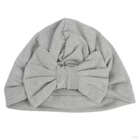 Children Baby Girls big bow cotton hat Soft Cotton Cap Beanie hat