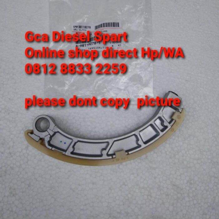 LEVER TENSIONER TIMING CHAIN ISUZU DMAX 4JJ1 3000 CC 4JK1 2500 CC MUX