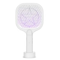 Twoin1 LED Trap Mosquito Killer Lamp 3000V Electric Zapper USB Rechargeable Summer Fly Swatter Trap Flies Insect Dropship